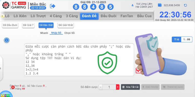 App ghi lô đề bảo mật tốt